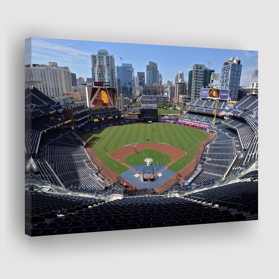 Empty Stadium of Petco Park, Stadium Canvas, Sport Art, Gift for him, Fan Gift, Canvas Prints Wall Art Decor