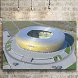 Energa Stadium in Poland, Stadium Canvas, Sport Art, Gift for him, Fan Gift, Canvas Prints Wall Art Decor