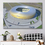 Energa Stadium in Poland, Stadium Canvas, Sport Art, Gift for him, Fan Gift, Canvas Prints Wall Art Decor