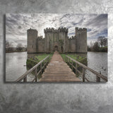 England Bodiam Castle Canvas Prints Wall Art - Painting Canvas, Wall Decor, Canvas Art, For Sale