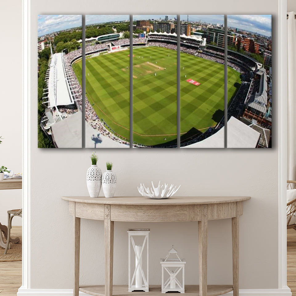England Lords Cricket Ground, Stadium Canvas, Sport Art, Gift for him, Multi Panels B, Canvas Prints Wall Art Decor