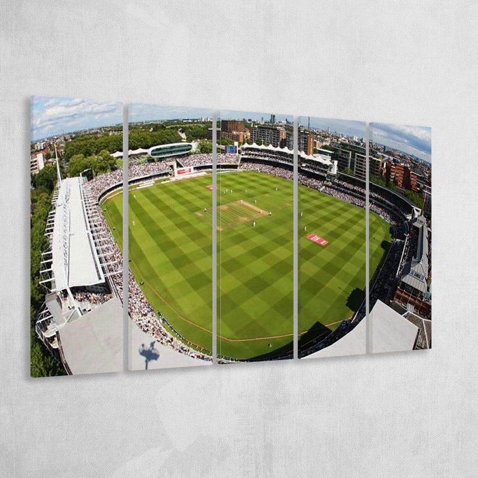 England Lords Cricket Ground, Stadium Canvas, Sport Art, Gift for him, Multi Panels B, Canvas Prints Wall Art Decor