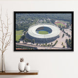 Ernst Happel Stadion Vienna, Stadium Canvas, Sport Art, Gift for him, Framed Canvas Prints Wall Art Decor, Framed Picture