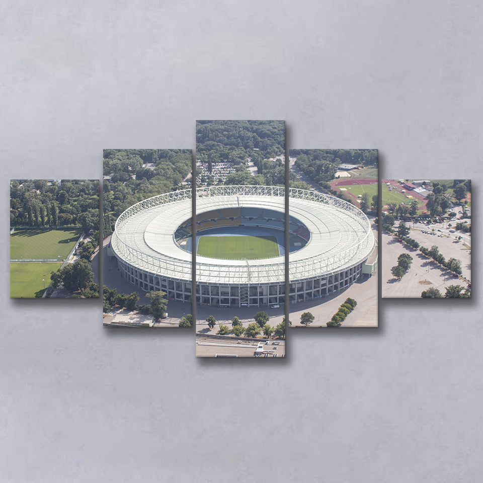 Ernst Happel Stadion Vienna, Stadium Canvas, Sport Art, Large Canvas, Multi Panels, Canvas Prints Wall Art Decor