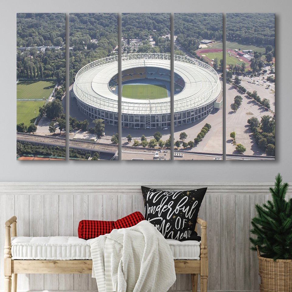Ernst Happel Stadion Vienna, Stadium Canvas, Sport Art, Gift for him, Multi Panels B, Canvas Prints Wall Art Decor
