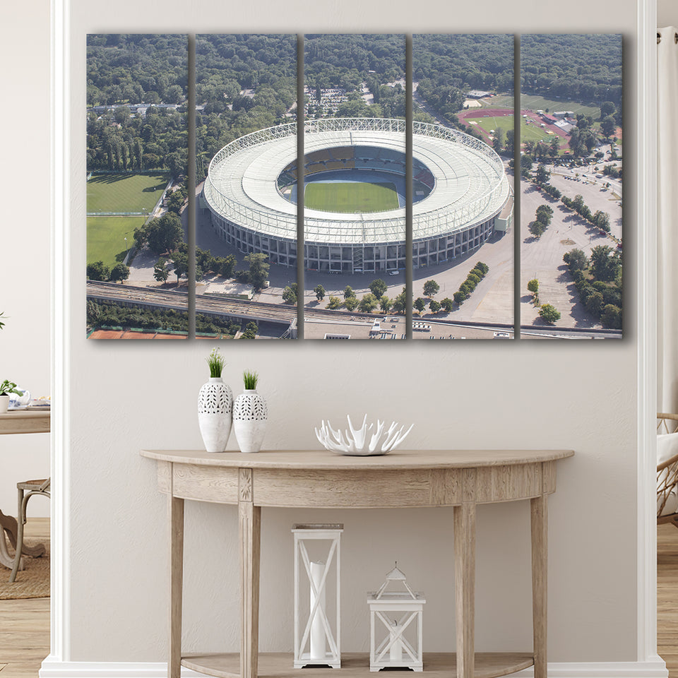 Ernst Happel Stadion Vienna, Stadium Canvas, Sport Art, Gift for him, Multi Panels B, Canvas Prints Wall Art Decor
