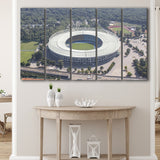 Ernst Happel Stadion Vienna, Stadium Canvas, Sport Art, Gift for him, Multi Panels B, Canvas Prints Wall Art Decor