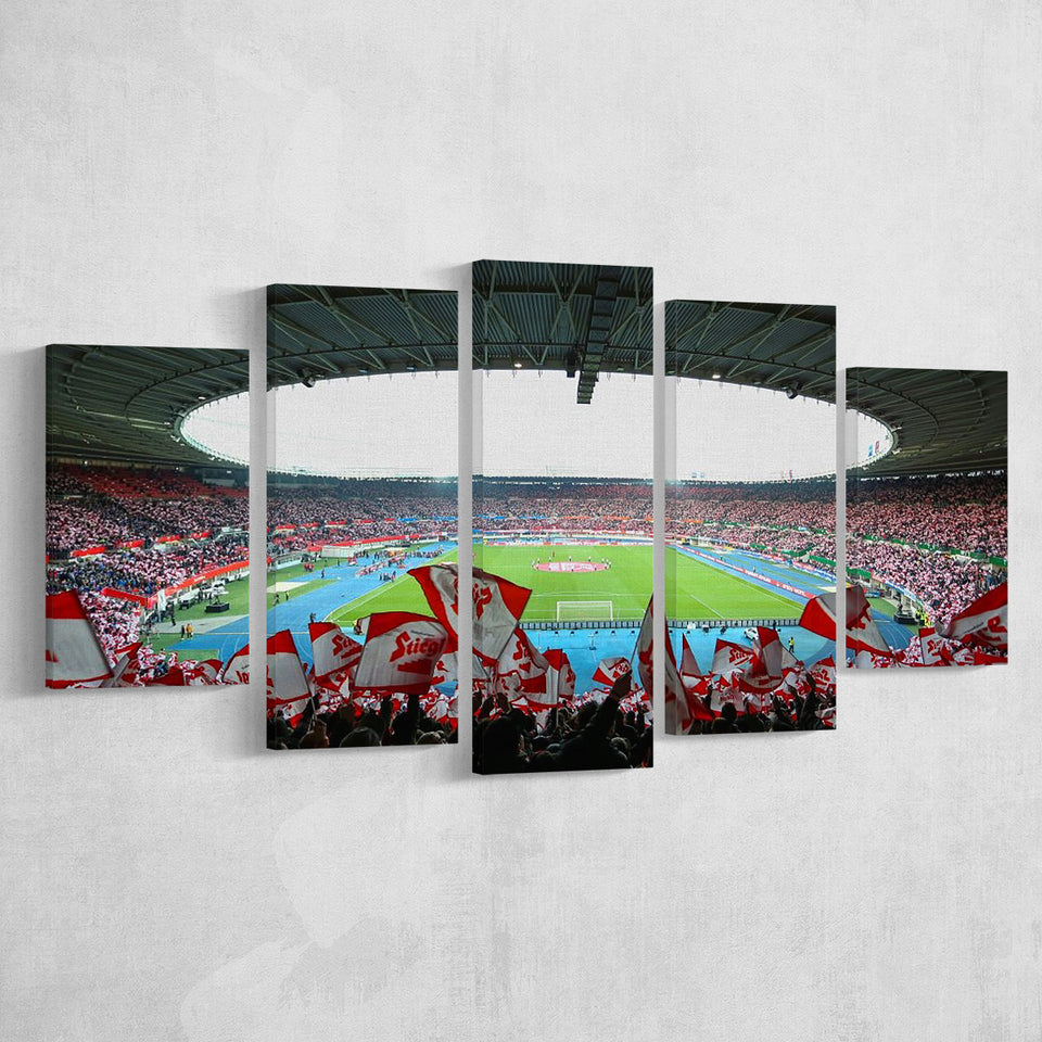 Ernst Happel Stadion Wien, Stadium Canvas, Sport Art, Large Canvas, Multi Panels, Canvas Prints Wall Art Decor