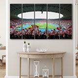 Ernst Happel Stadion Wien, Stadium Canvas, Sport Art, Gift for him, Multi Panels B, Canvas Prints Wall Art Decor
