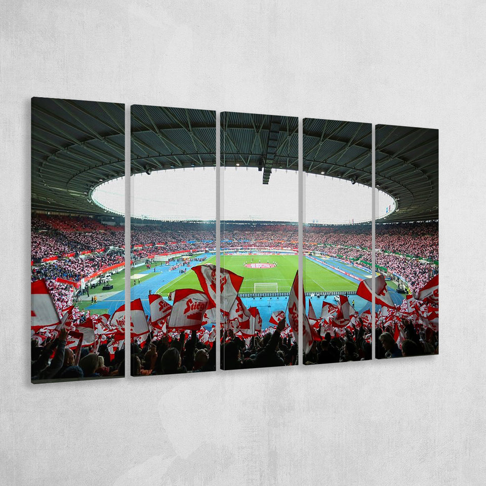 Ernst Happel Stadion Wien, Stadium Canvas, Sport Art, Gift for him, Multi Panels B, Canvas Prints Wall Art Decor