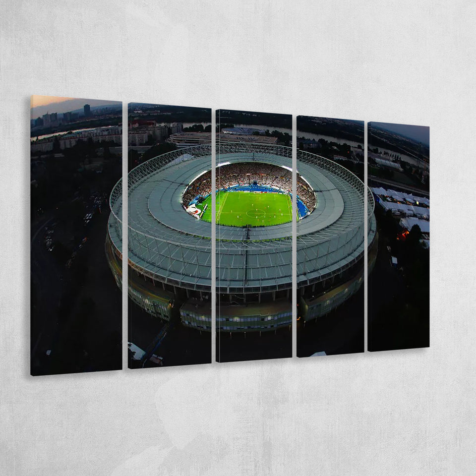 Ernst Happel Stadium in Austria, Stadium Canvas, Sport Art, Gift for him, Multi Panels B, Canvas Prints Wall Art Decor