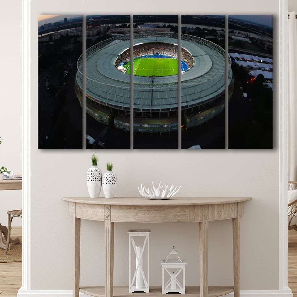 Ernst Happel Stadium in Austria, Stadium Canvas, Sport Art, Gift for him, Multi Panels B, Canvas Prints Wall Art Decor