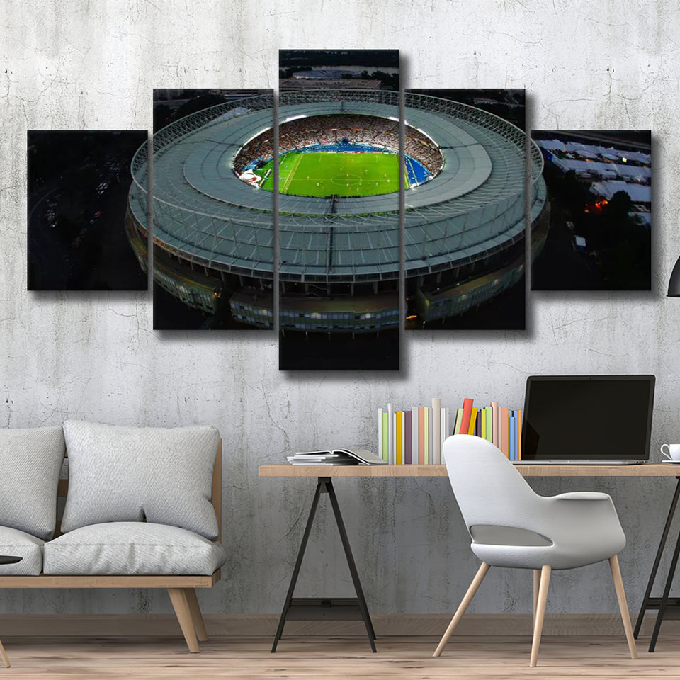 Ernst Happel Stadium in Austria, Stadium Canvas, Sport Art, Large Canvas, Multi Panels, Canvas Prints Wall Art Decor