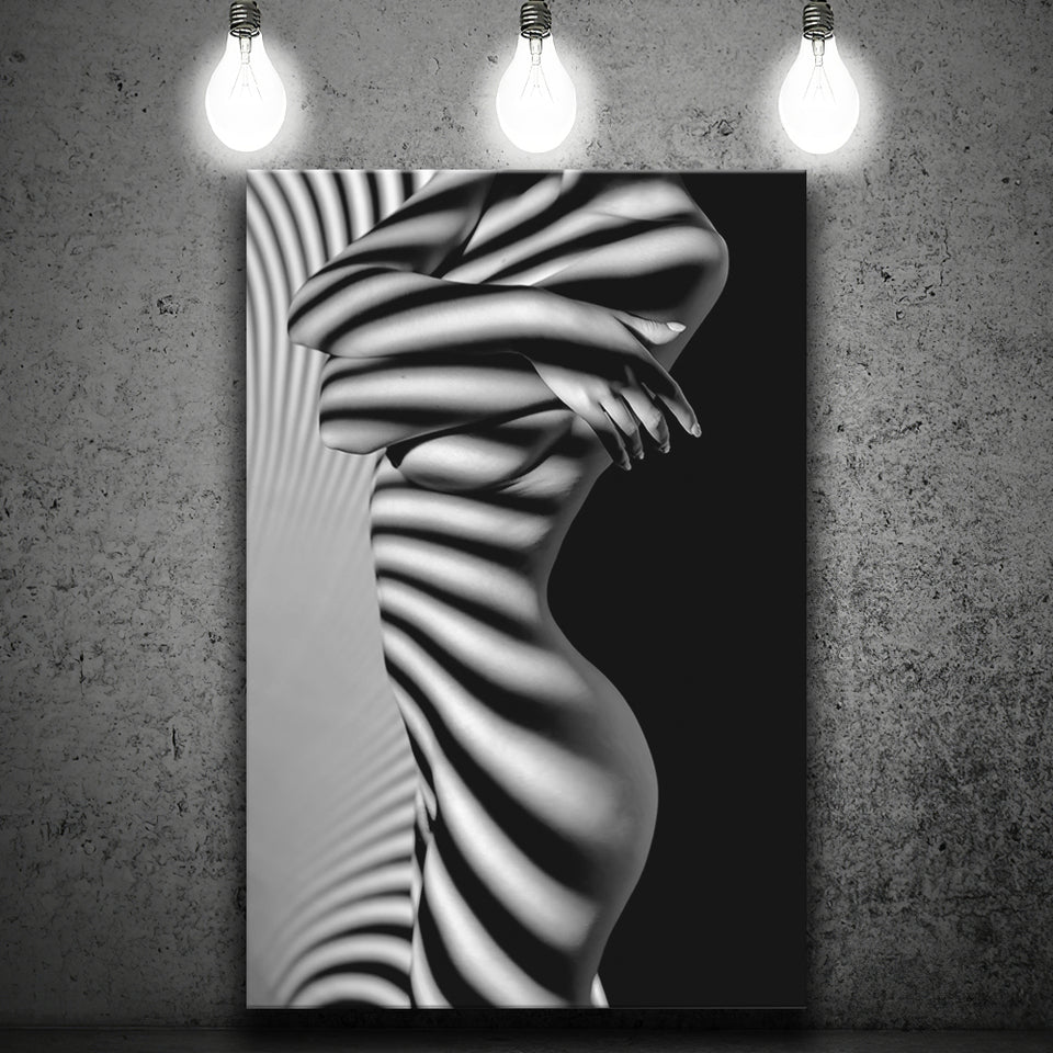 Erotic Canvas Black And White Canvas Prints Wall Art Home Decor - Painting Canvas,Art Prints, Ready to hang