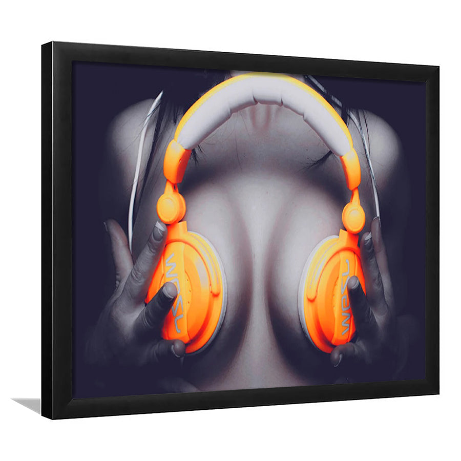 Erotic print on canvas Erotic female canvas Framed Art Prints Wall Decor - Painting Prints, Framed Picture