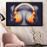 Erotic print on canvas Erotic female canvas Framed Canvas Prints Wall Art - Painting Prints, Wall Decor, Floating Frame