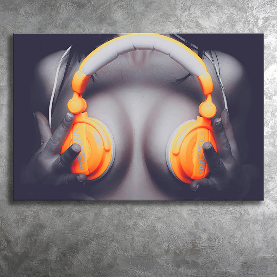 Erotic print on canvas Erotic female canvas Canvas Prints Wall Art - Painting Prints, Wall Decor, Art Prints