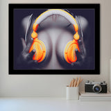 Erotic print on canvas Erotic female canvas Framed Art Prints Wall Decor - Painting Prints, Framed Picture