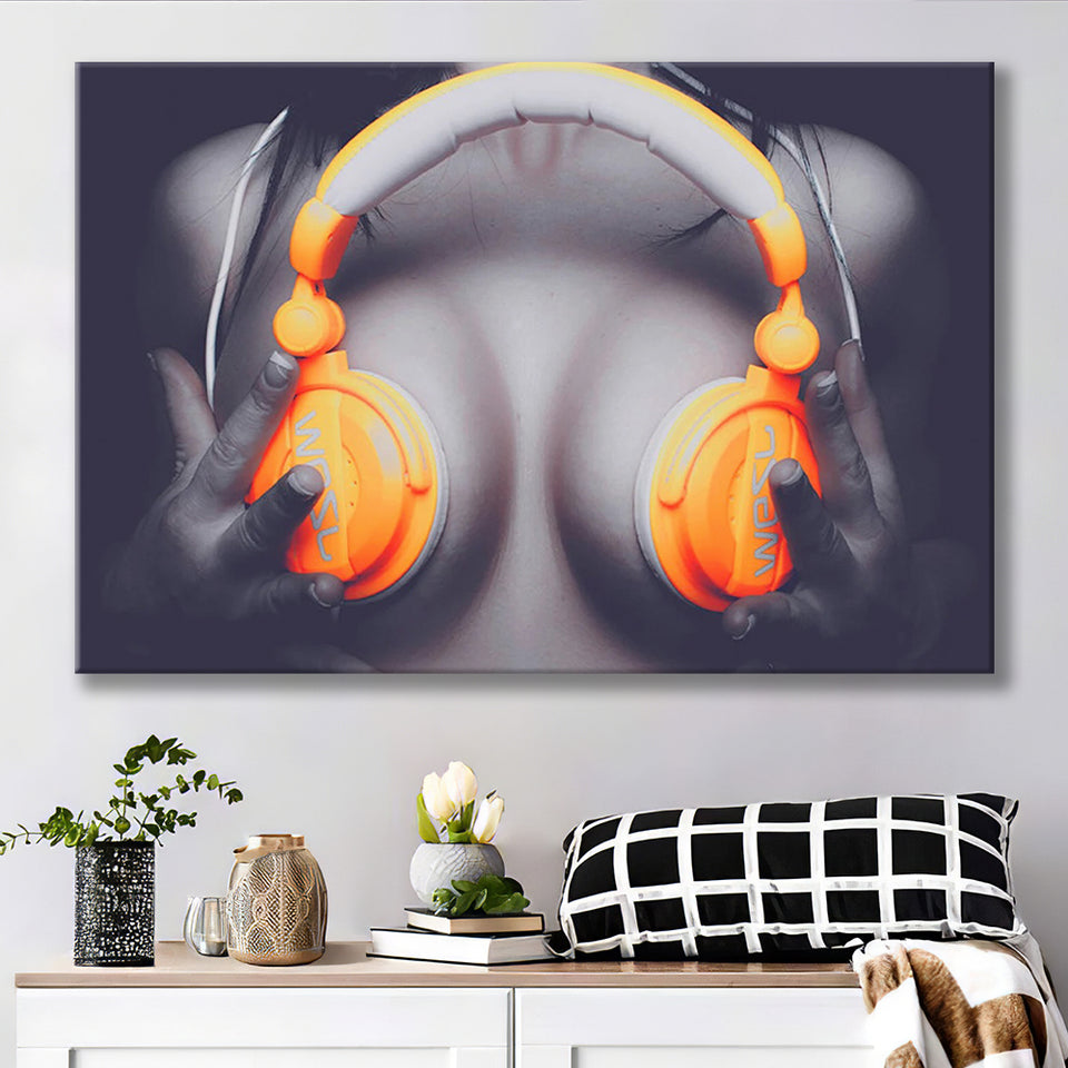 Erotic print on canvas Erotic female canvas Canvas Prints Wall Art - Painting Prints, Wall Decor, Art Prints