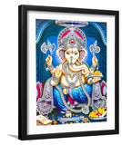 Eshanputra Ganesha - Framed Prints, Painting Art, Art Print, Framed Art, Black Frame