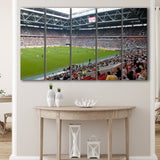 Esprit Arena, Stadium Canvas, Sport Art, Gift for him, Multi Panels B, Canvas Prints Wall Art Decor