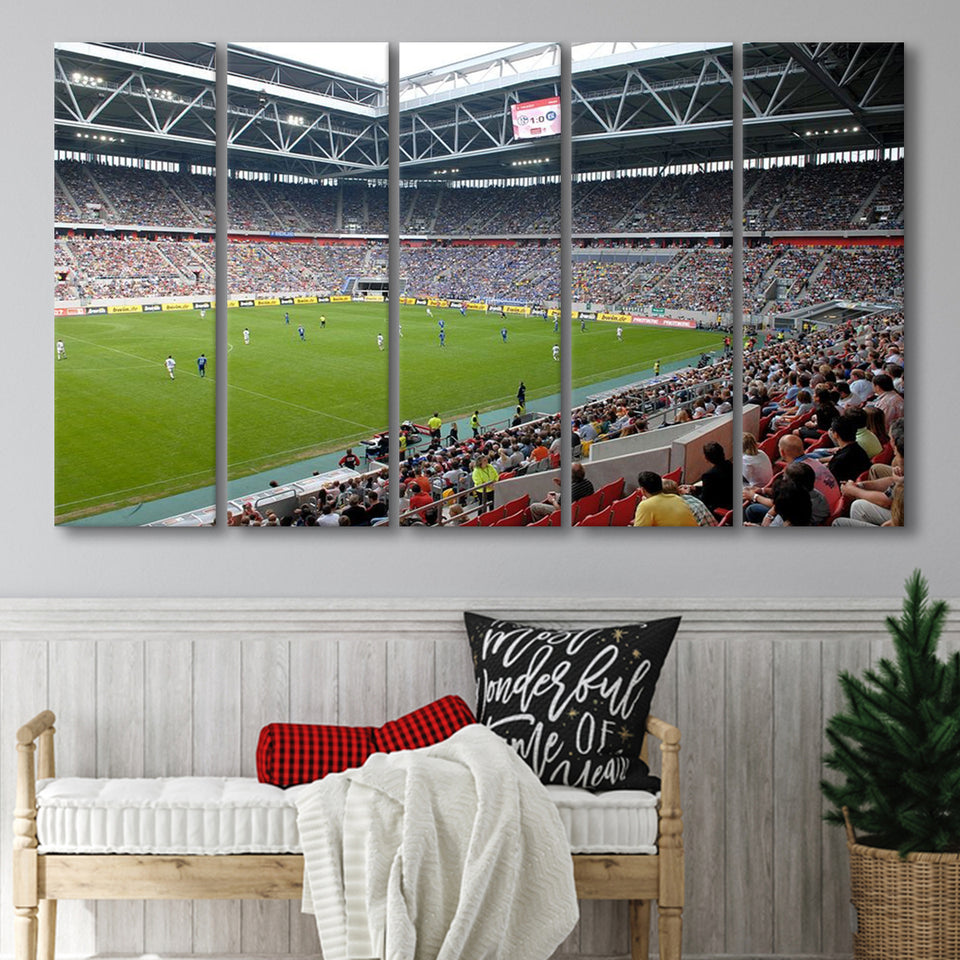Esprit Arena, Stadium Canvas, Sport Art, Gift for him, Multi Panels B, Canvas Prints Wall Art Decor