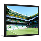 Estadio Jose Alvalade, Stadium Canvas, Sport Art, Gift for him, Framed Art Prints Wall Art Decor, Framed Picture