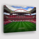 Estadio Sport Lisboa e Benfica, Stadium Canvas, Sport Art, Gift for him, Fan Gift, Canvas Prints Wall Art Decor