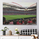 Estadio Sport e Benfica, Stadium Canvas, Sport Art, Gift for him, Fan Gift, Canvas Prints Wall Art Decor