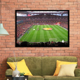 Estadio da Luz, Stadium Canvas, Sport Art, Gift for him, Framed Art Prints Wall Art Decor, Framed Picture