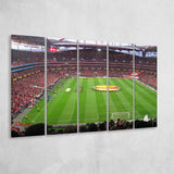 Estadio da Luz, Stadium Canvas, Sport Art, Gift for him, Multi Panels B, Canvas Prints Wall Art Decor