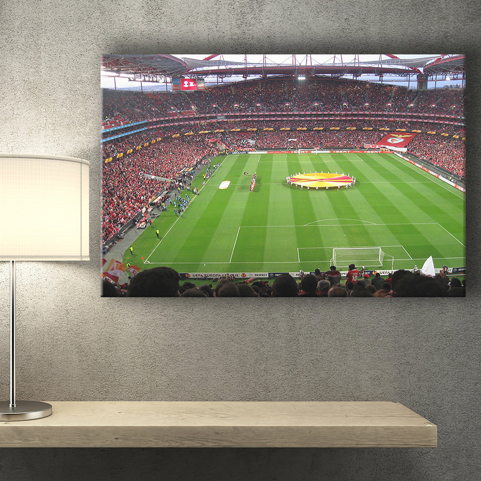Estadio da Luz, Stadium Canvas, Sport Art, Gift for him, Fan Gift, Canvas Prints Wall Art Decor