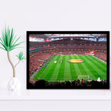 Estadio da Luz, Stadium Canvas, Sport Art, Gift for him, Framed Art Prints Wall Art Decor, Framed Picture