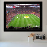 Estadio da Luz, Stadium Canvas, Sport Art, Gift for him, Framed Art Prints Wall Art Decor, Framed Picture