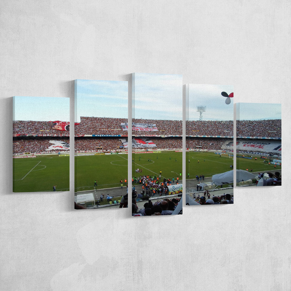 Estadio do Arruda, Stadium Canvas, Sport Art, Large Canvas, Multi Panels, Canvas Prints Wall Art Decor