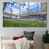 Estadio do Dragão Arena, Stadium Canvas, Sport Art, Gift for him, Multi Panels B, Canvas Prints Wall Art Decor