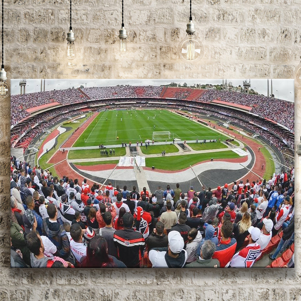 Estadio do Morumbi, Stadium Canvas, Sport Art, Gift for him, Fan Gift, Canvas Prints Wall Art Decor