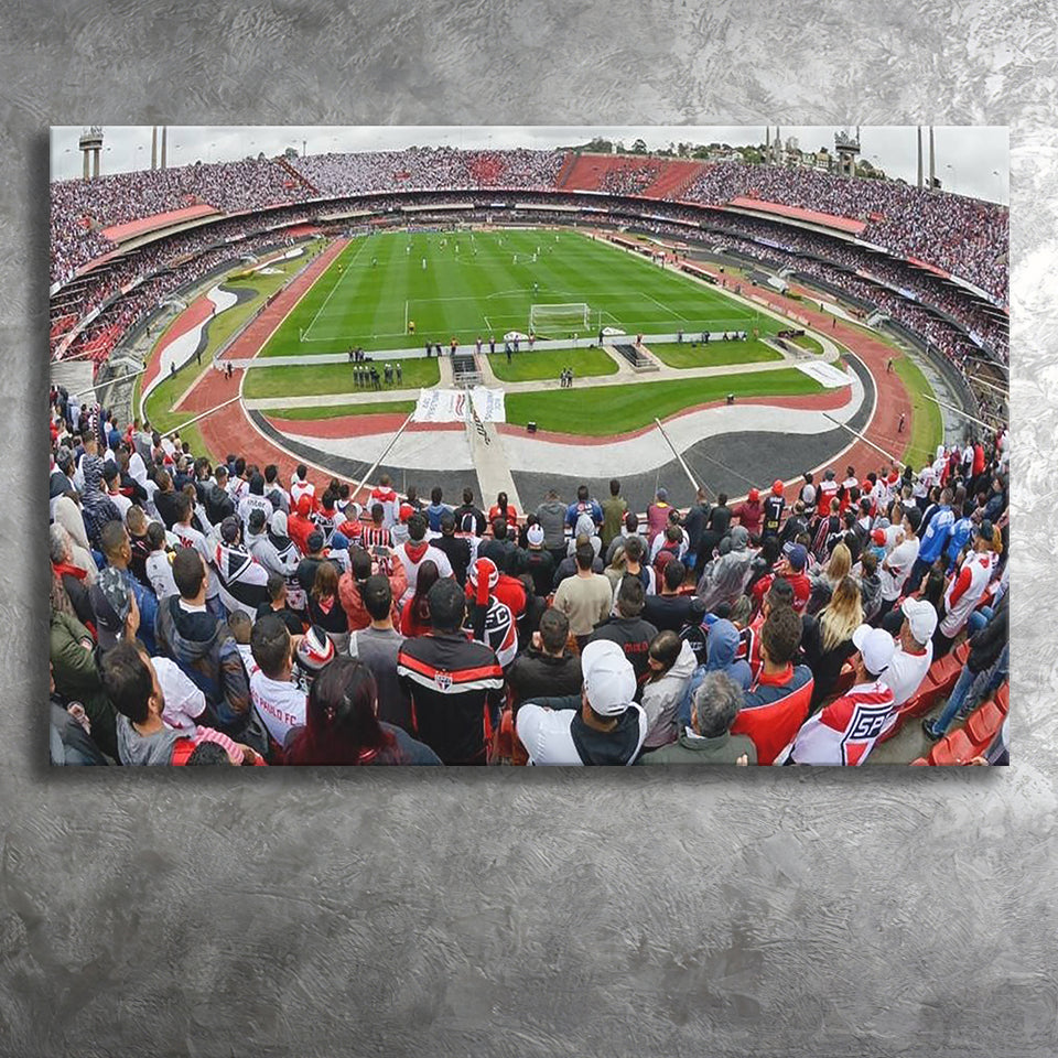 Estadio do Morumbi, Stadium Canvas, Sport Art, Gift for him, Fan Gift, Canvas Prints Wall Art Decor
