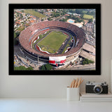 Estadio do Morumbi in Brazil, Stadium Canvas, Sport Art, Gift for him, Framed Art Prints Wall Art Decor, Framed Picture