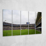Estadio Alberto J Armando Field, Stadium Canvas, Sport Art, Gift for him, Multi Panels B, Canvas Prints Wall Art Decor
