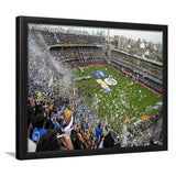 Estadio Alberto J Armando, Stadium Canvas, Sport Art, Gift for him, Framed Art Prints Wall Art Decor, Framed Picture
