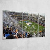 Estadio Alberto J Armando, Stadium Canvas, Sport Art, Gift for him, Multi Panels B, Canvas Prints Wall Art Decor