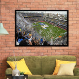 Estadio Alberto J Armando, Stadium Canvas, Sport Art, Gift for him, Framed Art Prints Wall Art Decor, Framed Picture