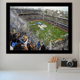 Estadio Alberto J Armando, Stadium Canvas, Sport Art, Gift for him, Framed Art Prints Wall Art Decor, Framed Picture