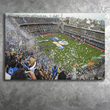 Estadio Alberto J Armando, Stadium Canvas, Sport Art, Gift for him, Fan Gift, Canvas Prints Wall Art Decor