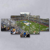 Estadio Alberto J Armando, Stadium Canvas, Sport Art, Large Canvas, Multi Panels, Canvas Prints Wall Art Decor