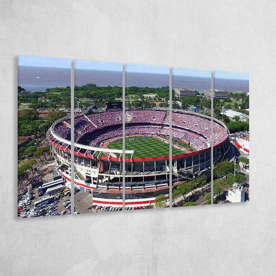 Estadio Antonio Vespucio Liberti, Stadium Canvas, Sport Art, Gift for him, Multi Panels B, Canvas Prints Wall Art Decor