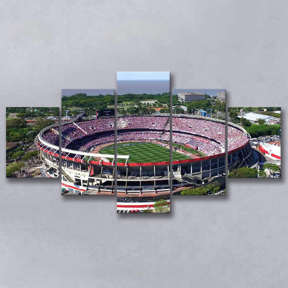 Estadio Antonio Vespucio Liberti, Stadium Canvas, Sport Art, Large Canvas, Multi Panels, Canvas Prints Wall Art Decor