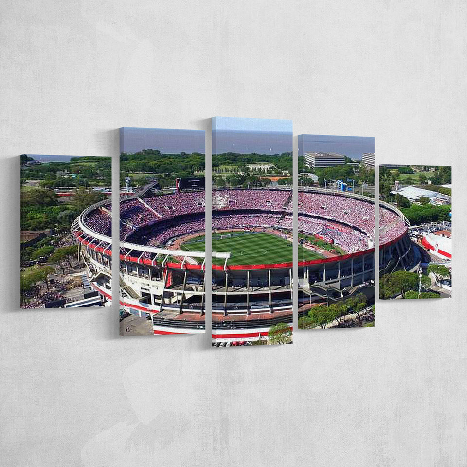 Estadio Antonio Vespucio Liberti, Stadium Canvas, Sport Art, Large Canvas, Multi Panels, Canvas Prints Wall Art Decor