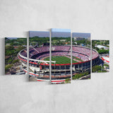 Estadio Antonio Vespucio Liberti, Stadium Canvas, Sport Art, Large Canvas, Multi Panels, Canvas Prints Wall Art Decor
